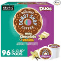 The Original Donut Shop Duos White Chocolate + Vanilla Keurig Single Serve K-Cup pods 96 Count