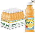 Tropicana 100% Pineapple Peach Mango Juice Single Serve 10 Fl Oz Bottles (Pack of 24) - Real Fruit Juice Vitamin C B &amp E Rich No Added Sugars No Artificial Flavors