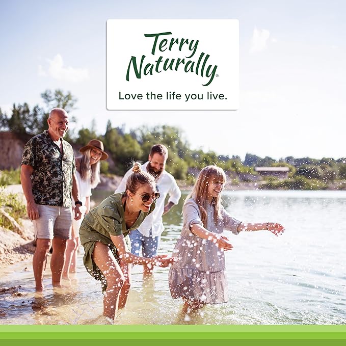 Terry Naturally Healthy Cholesterol with Amla - Antioxidant Supplement for Immune &amp Heart Support - Supplement to Aid Healthy Cholesterol &amp Triglyceride - 60 Capsules