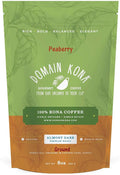 100% Kona Coffee PEABERRY – GROUND Almost Dark roast Single estate gourmet coffee 8 ounces ships direct from Domain Kona Coffee farm fresh
