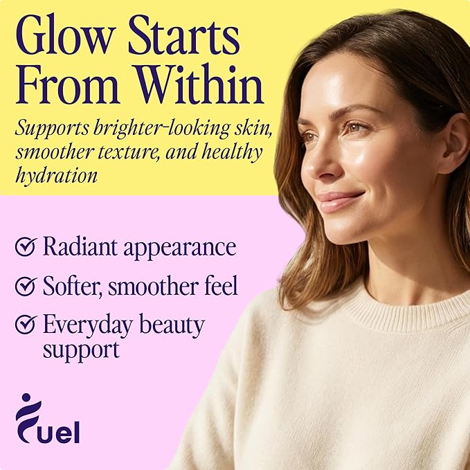 Fuel Multi Collagen Peptides Powder – 11g Hydrolyzed Collagen Types I II III V &amp X – Hair Skin Nails &amp Joint Support – Keto &amp Gluten Free – Mixed Berry – 40 Servings (9.59oz)
