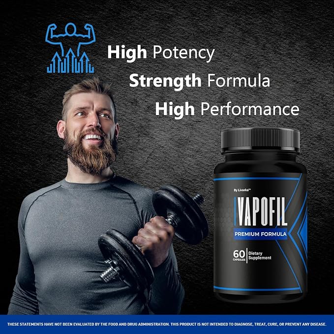 (3 Pack) Vapofil Capsules - Official Vapofil Pills Advanced Premium Supplement Support - Maximum Strength All Natural Vapofil Vitamin for Overall Health &amp Wellness Reviews 180 Capsules for 3 Mon