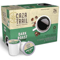 Caza Trail Coffee Pods Dark Roast Single Serve (Pack of 24) (Packaging May Vary)
