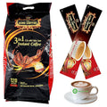 TNI King Coffee 3 in 1 Instant Vietnamese Coffee 120 Single Serve Packets - Individual Wrapped Pocket Size Sachet Sticks Cream Powder and Sugar - Bulk Size Pack