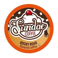 Sundae Ice Cream Flavored Coffee Pods Compatible with 2.0 Keurig K-Cup Brewer (Rocky Road) 48 Count