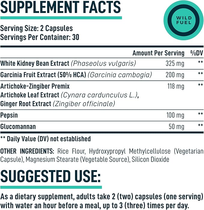 WILD FUEL Liquid Collagen and Appetite Suppressant Health and Wellness Bundle