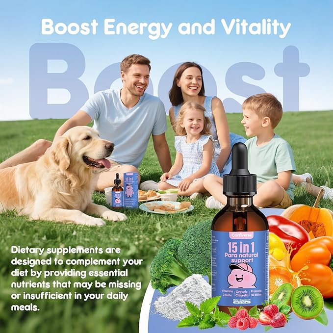 Parasite Cleanse for Humans &amp KidsParasite Cleanse for ChildrenZeolite Detox Liquid DropsCandida Cleanse &amp Wellness FormulaContains wormwood black walnut cloveOrganic ChlorellaOregano2