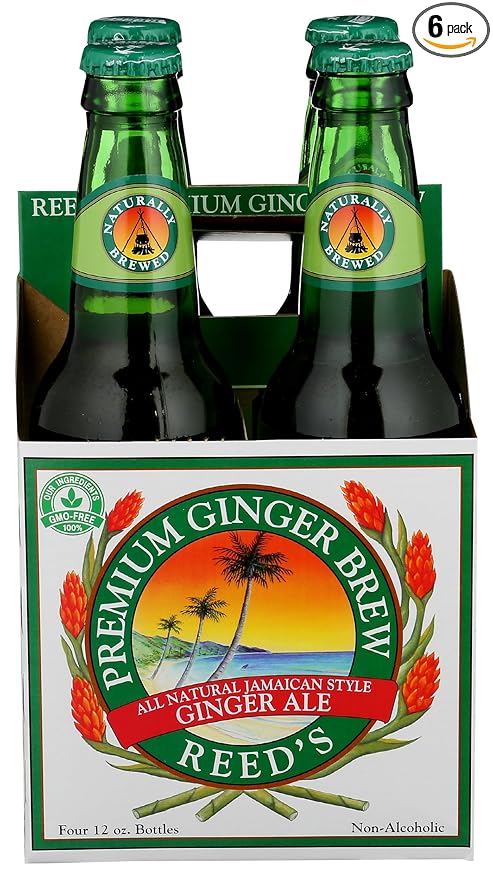 Reed's Ginger Beer Ginger Brew - Premium - Case Of 6-12 Fl Oz.