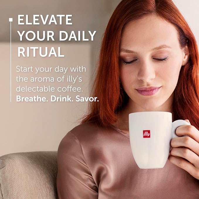 illy Whole Bean Coffee Intenso Bold Roast 100% Arabica Premium Italian Coffee Ideal for Espresso Drip Moka and French Press Brewing 8.8oz 12 Pack