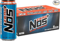 NOS Zero Sugar: High Performance Energy Drink. 16 Fl oz | Pack of 15