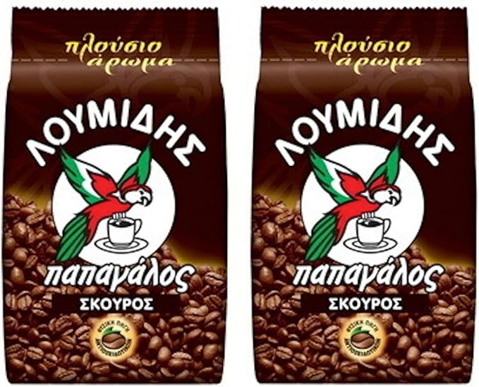 Loumidis Dark Traditional Greek Coffee 200g (pack of 2)