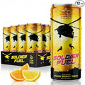 Soldier Fuel performance energy drink | Caffeine + Extra B Vitamins + Taurine + G-Tone + Inositol | Sugar Free | 12oz (pack of 12)