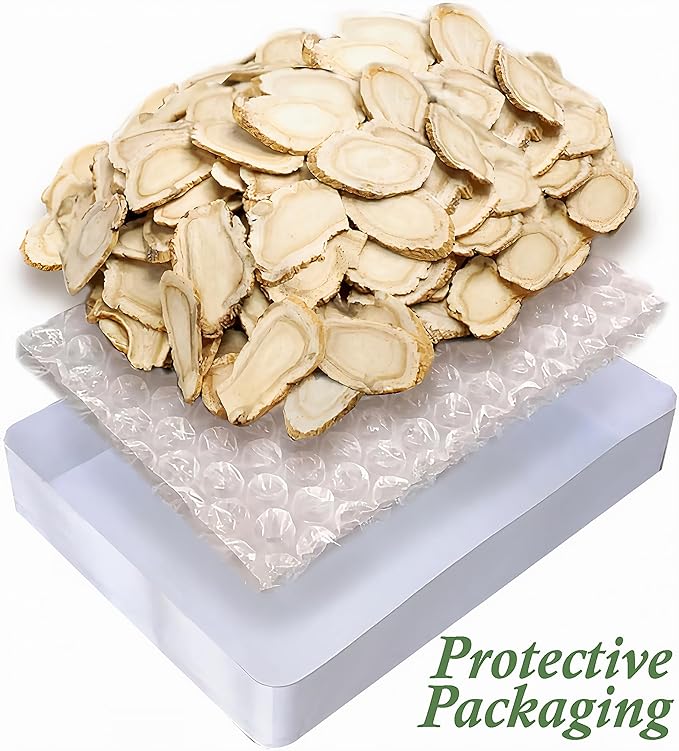 2 Boxes of American Wisconsin Ginseng Slices - Improved Energy Performance &amp Mental Health for Men &amp Women. Total 8 Oz.