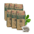 ECOTEAS Premium Unsmoked Yerba Mate Tea Bags - Detox and Hi Caf Tea - Organic - 100 Tea Bags 8.8 oz (6 pack)