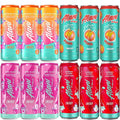 Alani. Nu Energy Drink Variety Pack | (Pack Of 12) | 4 Different Flavors : Orange Kiss Pink Slush Juicy Peach and Cherry Slush -12 fl. oz - By The Munchie Mix