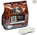 Baronet Coffee Pods [French Vanilla Flavored-54 Pods] Single Cup Use for Senseo Machine - 3 Bags of 18 Single Serve 8 Gram Regular Strength Medium Roast [French Vanilla]