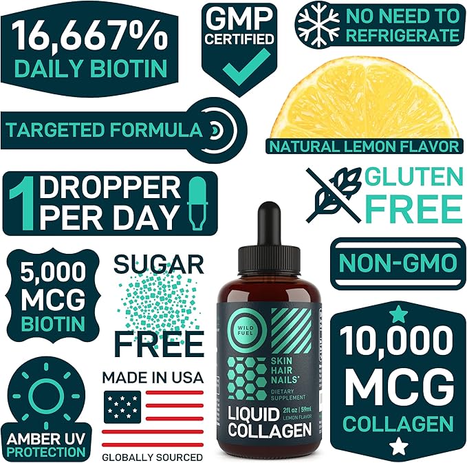 WILD FUEL Liquid Collagen and Keto Candy Beauty and Fitness Bundle