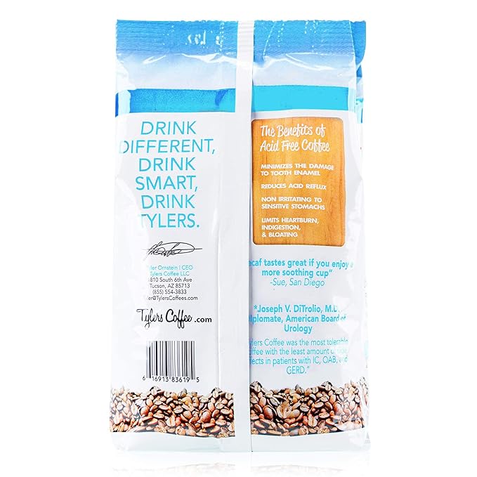 Tyler’s Whole Beans - 100% Arabica Full Flavor - 12 oz