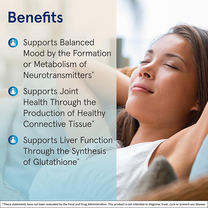 Jarrow Formulas SAMe Supplement 400 mg - 60 Tablets - High Concentration of Active SS Form - Supports Joint Health Liver Function Brain Metabolism Balanced Mood &amp Antioxidant Defense - 60 Serv