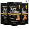 MariGold Keto Fat Bombs Snacks - Peanut Butter - Low Carb Collagen Rich Organic Peanut Protein Organic Peanut Butter + Almonds Slivers Gluten-Free Non-GMO (3 bags 5 Servings each)