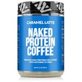 NAKED Caramel Latte Protein Coffee - Premium Colombian Iced Coffee Protein Shake Drink Delicious Keto Friendly and Gluten Free 17 Servings