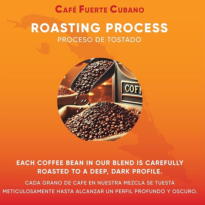 Café Fuerte Cubano Aluminum Espresso Capsules Compatible with Nespresso Original Machines Dark Roast Intensity 13 High Caffeine Recyclable Coffee Pods Roasted and Packaged in USA (40 Count)