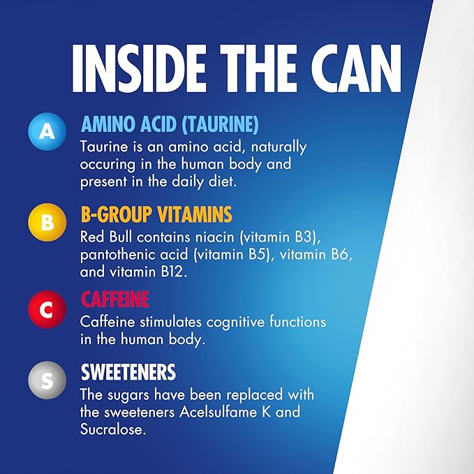 Red Bull Energy Drink Sugar Free 20 fl oz (Pack of 12)