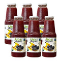 IOS Love Organic Juice - USDA Organic Certified - Cold Pressed No Added Sugar No Water No Artificial Colors No Preservatives No Flavors Added No Gluten - 33.8 Fl Oz (Super Chia Pack of 6)