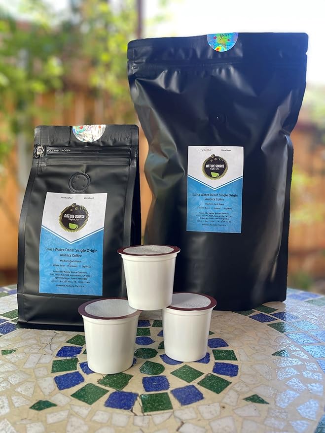Swiss Water Decaf Single Origin | Organic | Fresh Roasted | Ground Coffee | 1lb 1-Pack
