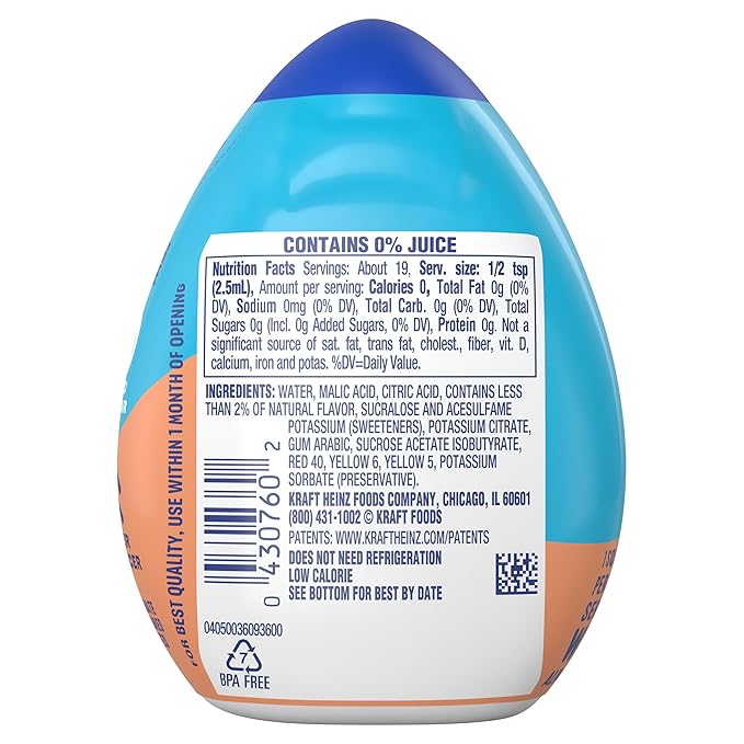 Mio Liquid Water Enhancer Mango Peach 1.62 OZ 6-Pack