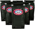 Finger Lakes Coffee Roasters Flavored Ground Coffee – (12 oz Bags) – Medium Dark or Light Roast – Small-Batch Artisan Blends Since 1996 – Freshly Roasted Gourmet Coffee (6 Bags Ethiopian Harrar)