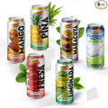 De Mi Pais Tropical Classics Juice Pack With Mango Pineapple Lemonade Coconut water Strawberry Passion Fruit – Refreshing Canned Fruit Beverages Best Served Cold | 16.5 Fl Oz 6-Pack
