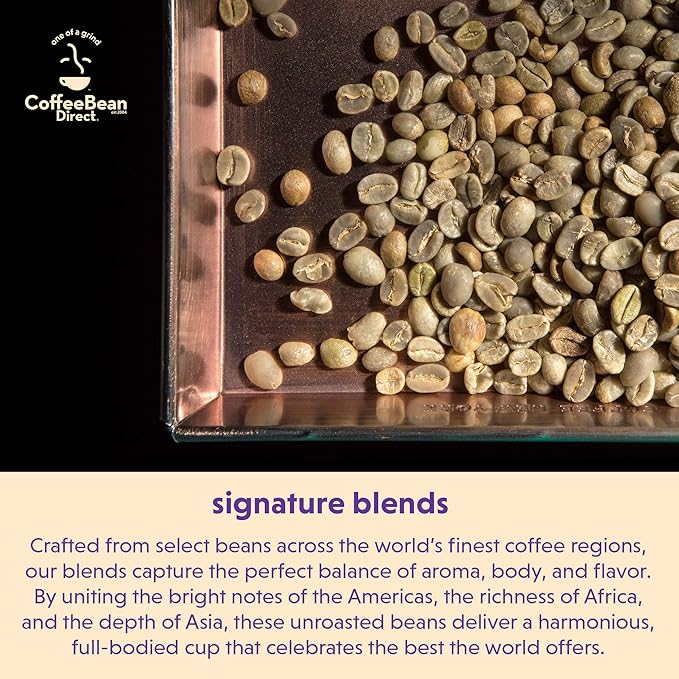 Coffee Bean Direct Unroasted Jamaican Blue Mountain Style 5 Pound (Pack of 1)