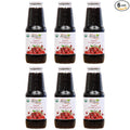 Anna and Sarah 33.8 Oz Organic Tart Cherry Juice - Glass Bottle (6 Pack) No Sugar Added No Artificial Colors No Preservatives No Flavors AddedNOT from Concentrate