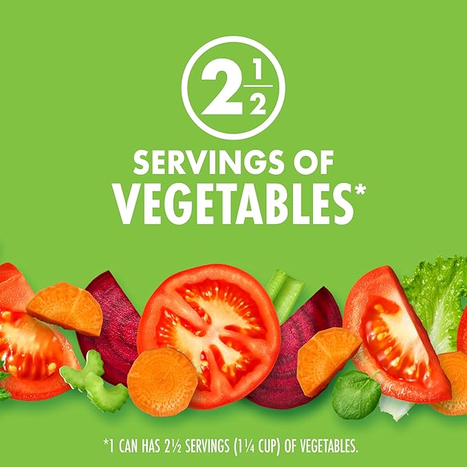 V8 Vegetable Juice 100% Original 11.5 fl oz | 24 Cans Total | 4 Cases of 6