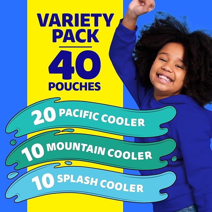 Caprisun Juice Variety Pouches Coolers Pack as Original 40 Count