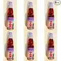 Shirakiku Grape Flavor Carbonated Ramune Dink 6.76 Fl Oz(6 Bottle)