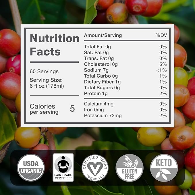 La Republica Peruvian Dark Reserve Coffee Ground for Espresso Maker (Lion's Mane Reishi Chaga Dark Roast 60 Servings)