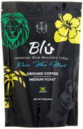 Roasted to Order! - Blú - Jamaica Blue Mountain Coffee ''Pure Vibes'' Ground Blend/Medium Roast (Jamaican Brazilian Colombian &amp Ethiopian)