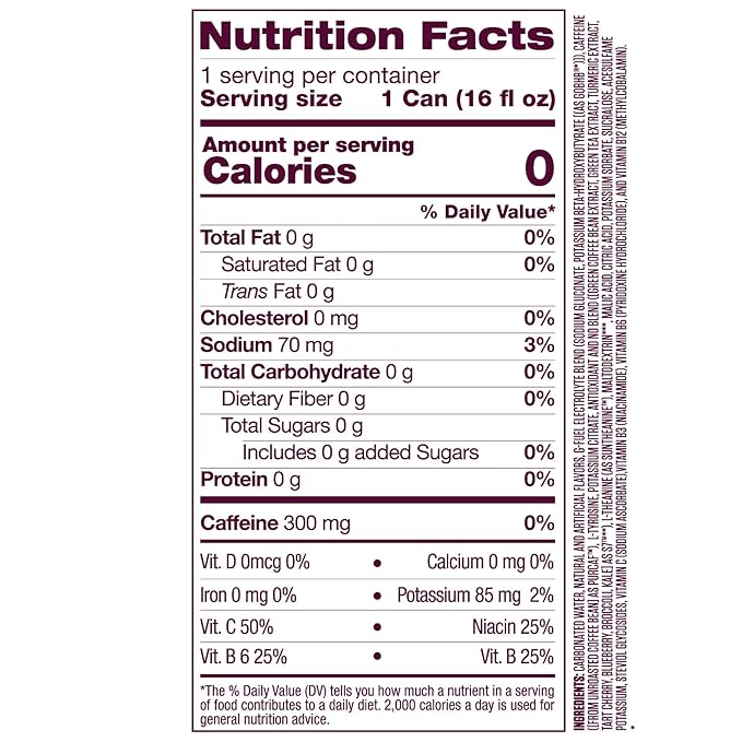 Sour Cherry Drink by G FUEL