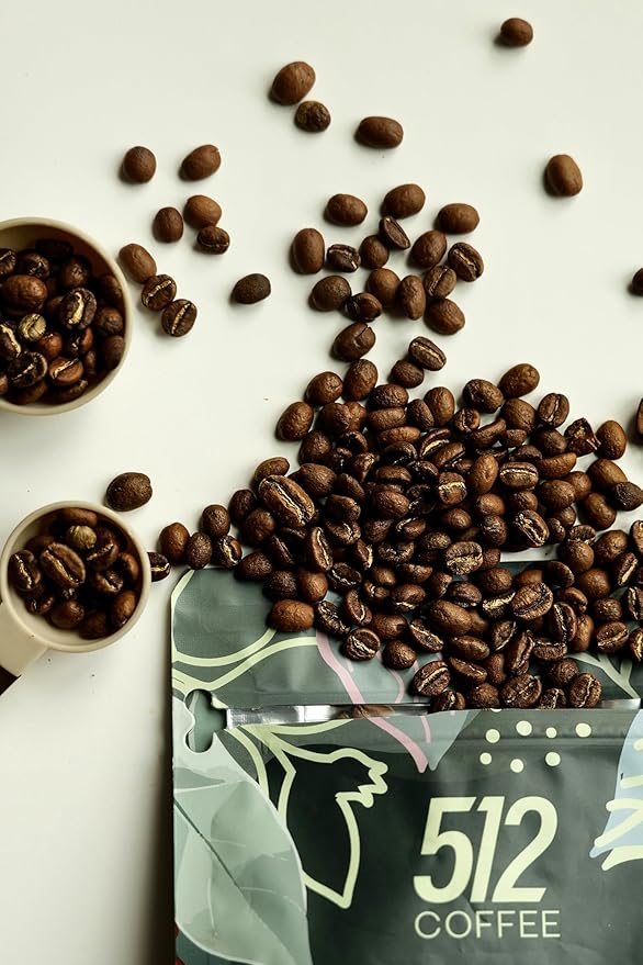 512 Coffee – Specialty Whole Bean Medium Dark Mary – Freshly Hand-Roasted Specialty Arabica Premium Small Batch Blend – Chocolate Cherry Toffee