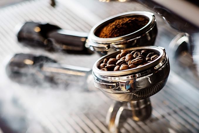 Espresso Ground Coffee Beans | Brazilian Strong Smooth &amp Creamy Medium Dark Roast Single Origin Coffee 12 oz Bag By The Master Roasters Of Cooper's Cask Coffee Coffee
