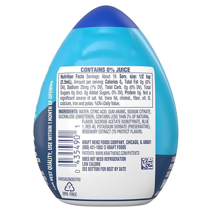 Mio Water Enhancer Blueberry Lemonade 1.62 Fl Oz (Pack of 5)