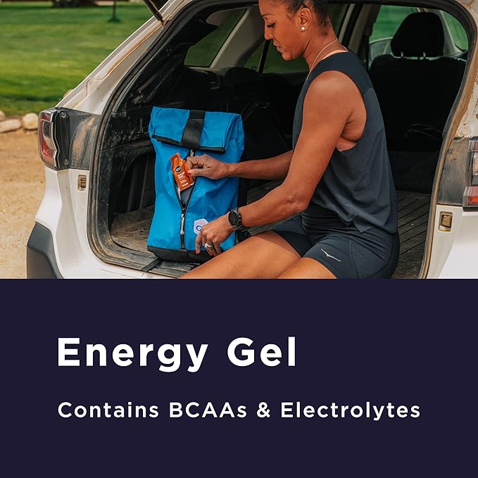 GU Energy Original Sports Nutrition Energy Gel Caramel Macchiato 24 Count Box