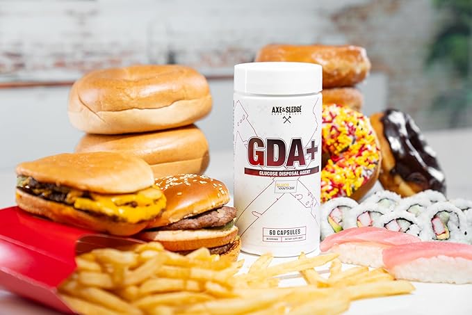 Axe &amp Sledge GDA+ Glucose Disposal Agent | Supports Nutrient Absorption Stable Blood Glucose and Muscle Glycogen Replenishment | 30 Servings