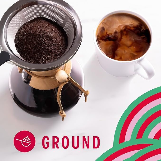 Starbucks Ground Coffee Medium Roast Coffee Holiday Blend 100% Arabica Limited Holiday Edition 6 Bags (10 Oz Each)