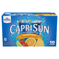 Capri Sun Tropical Punch Naturally Flavored Juice Drink Blend 40 ct Pack 4 Boxes of 10 Pouches