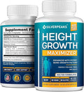 Growth Capsules to Grow Taller - Height Growth Maximizer with Calcium for Bone Strength Made in USA Natural Get Taller Supplement to Increase Bone Growth Adults Teens &amp Kids Free of Growth Hor
