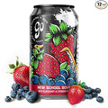 Go Brewing - New School Sour Berry - Non-Alcoholic Craft Beer - Small Batch Low-Calorie Brew - Blueberry and Strawberry Flavor Profile - Bold &amp Smooth Finish - Ideal for Any Occasion (12 Oz 12 C