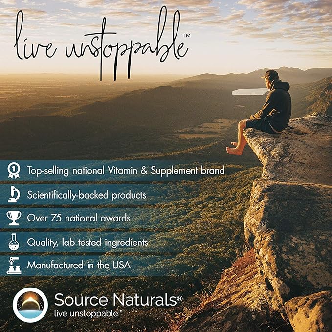 Source Naturals Life Force Multiple Energy Activator* Iron Free Daily Multivitamin High Potency Essential Vitamins Minerals Antioxidants &amp Nutrients - 180 Capsules